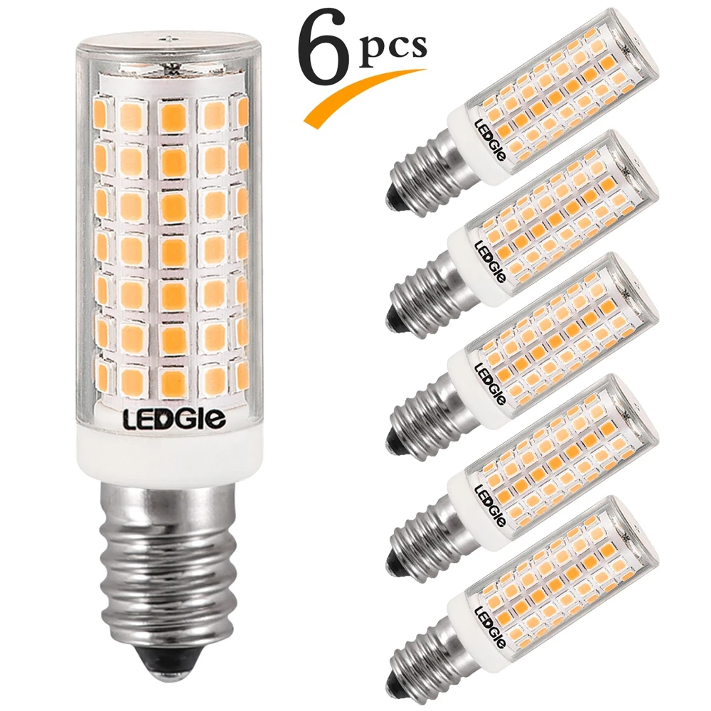 LEDGLE E14 LED 8W 88LEDs 220V LED Lamp Equivalent to 80W Bulb 700lm Chandelier Candle LED Light Home Decoration|LED & Tubes| - AliExpress