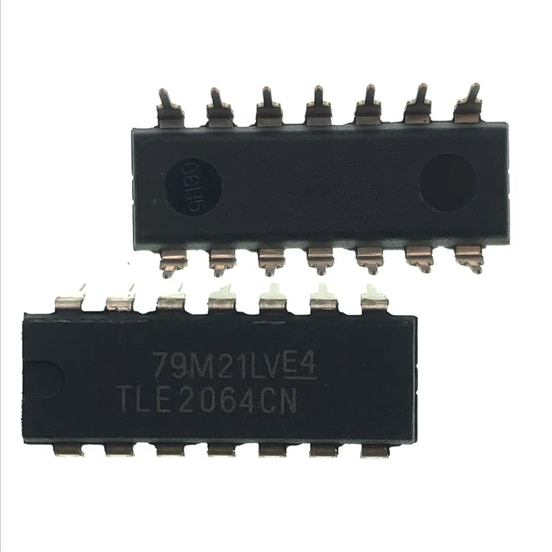 

10PCS TLE2064CN DIP-14 TLE2064C DIP14 TLE2064 2064 New and original