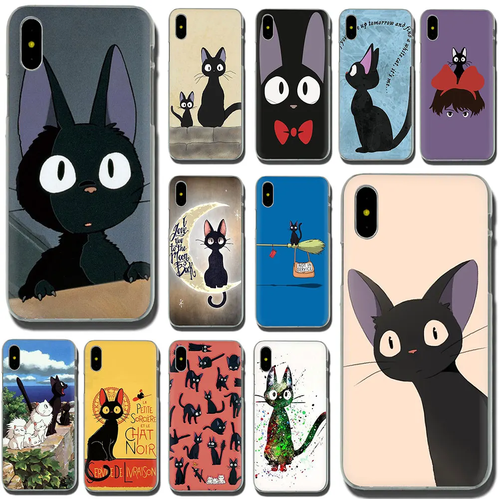 Жесткий чехол для телефона EWAU JIJI CAT My Neighbor SE 2020 11 Pro 6 6S Plus 7 8 X XS XR Max | Мобильные