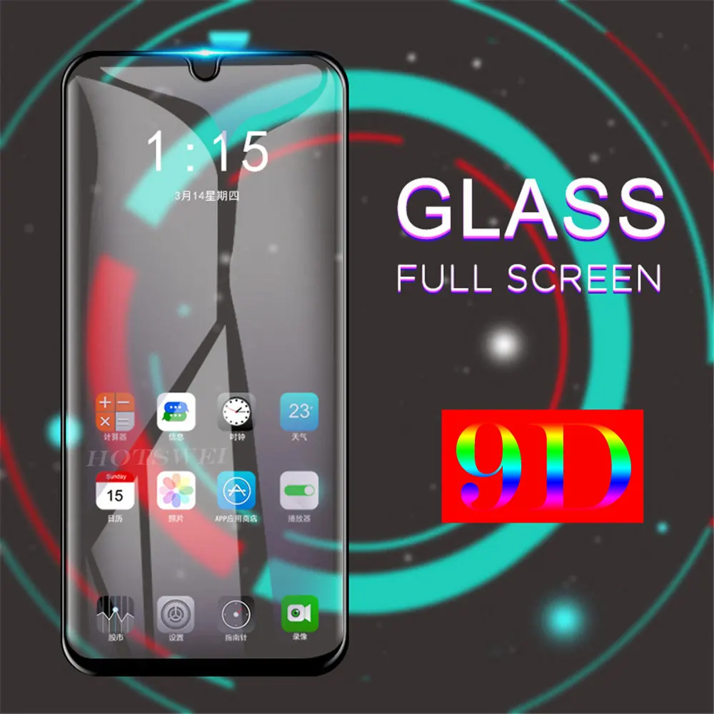 9D край полное покрытие закаленное стекло на для Xiaomi Redmi 8A 7A Note 8 7 8T pro mi 9 SE 9T mi9 Lite