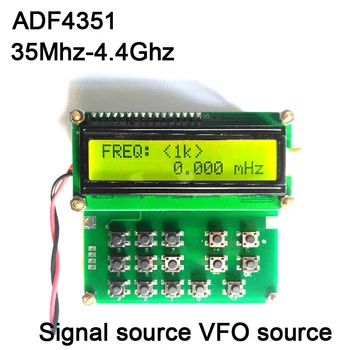 

35Mhz-4.4Ghz ADF4351 Signal source VFO source Variable-Frequency Oscillator Signal generator Digital LCD display