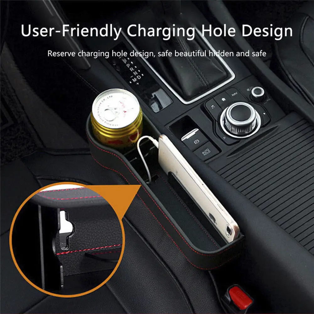 Универсальный автомобильный ящик для хранения органайзер чехол зазора на