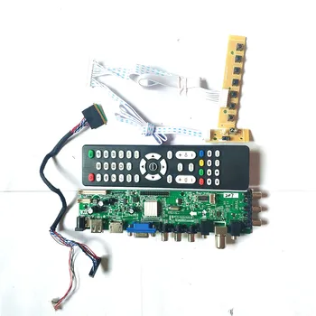 

Fit N101L6-L01/L02/L03/L05/L06 screen upgrade 1024*600 3663 TV digital AV HDMI VGA USB DVB 40 pin LVDS LCD drive board DIY Kit