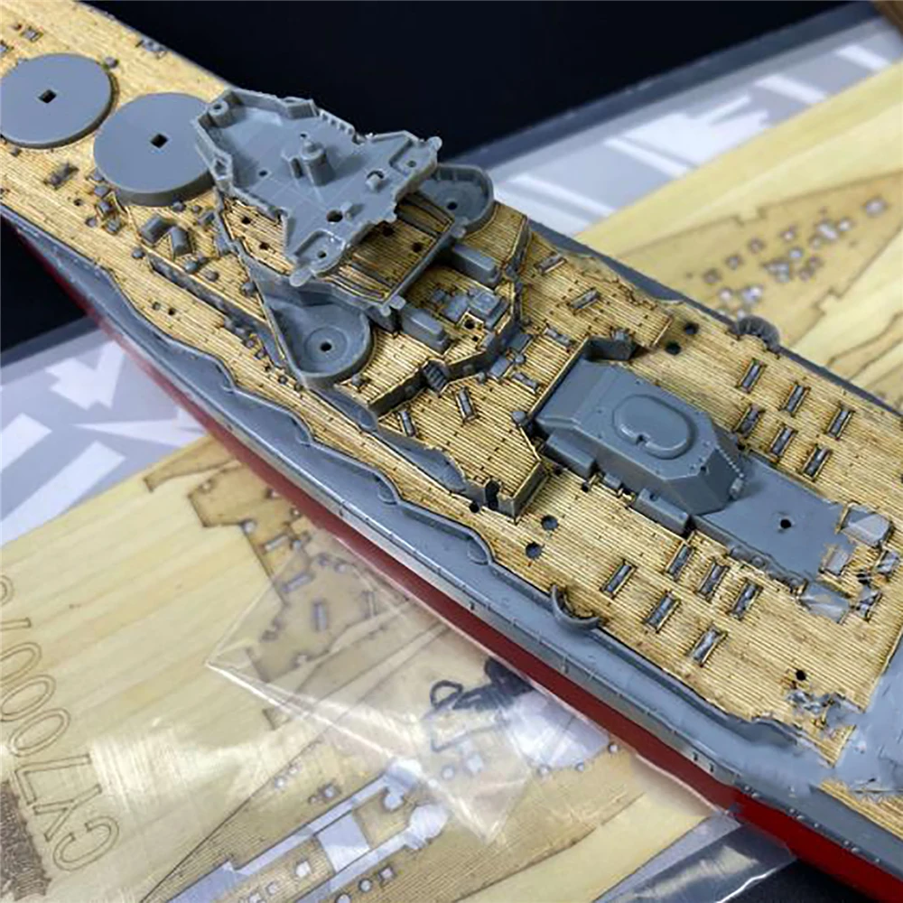 1/700 Wooden Deck & Anchor Chain Tool for FUJIMI 421483 Nagato Battleship Model