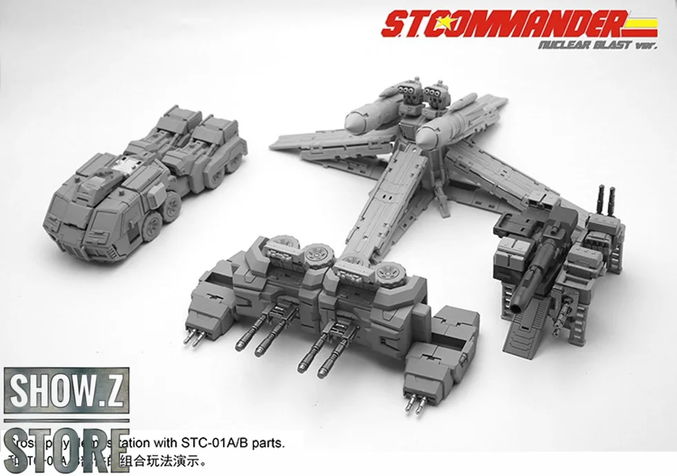 [Show. Z Store] TFC Toys STC-01NB STC01NB Supreme Techtial Commander OP Nuclear Blast версия трансформации фигурки