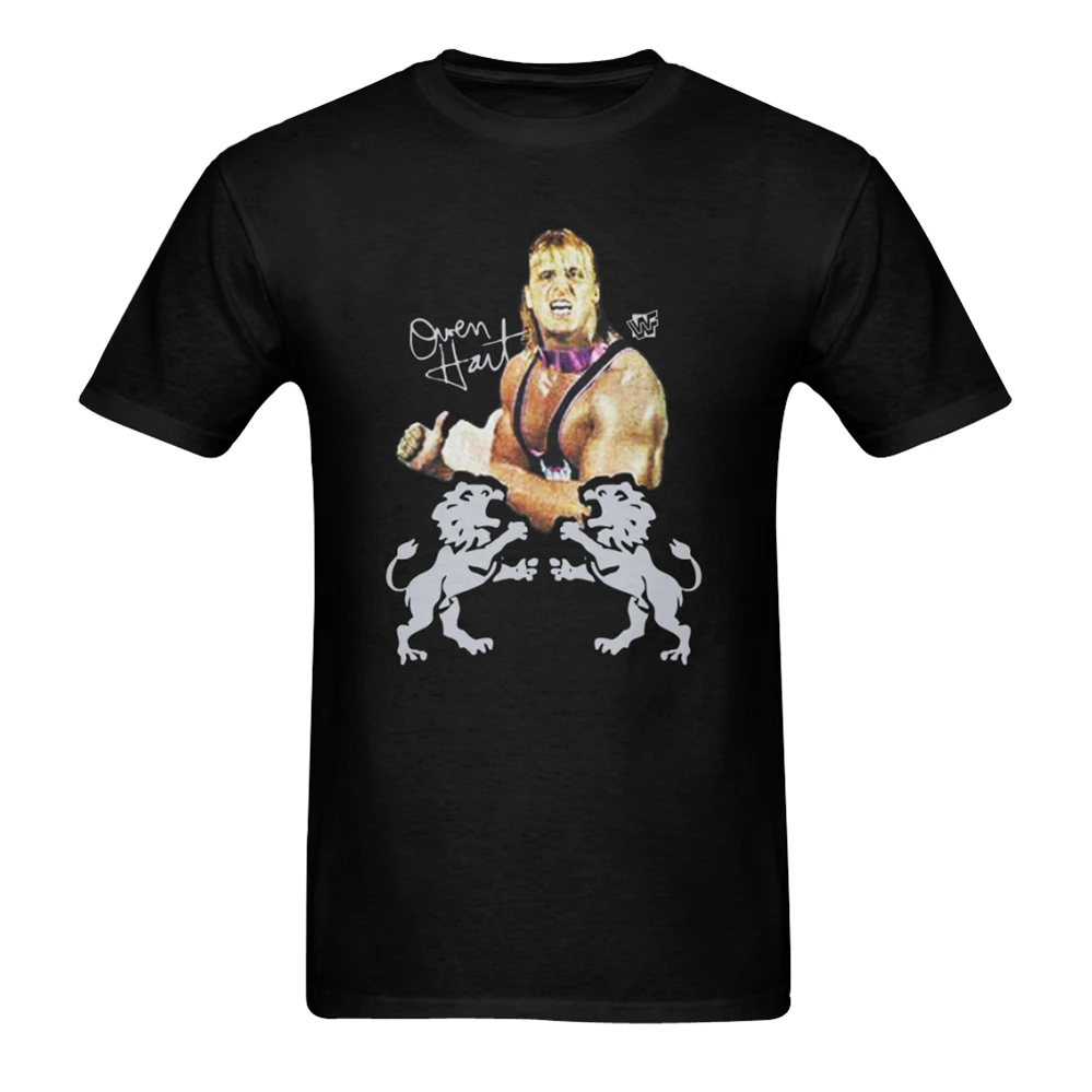 Vtg редкий Оуэн Харт 1997 Wwf Ограниченная серия борьбы Размер S-2Xl Забавный дизайн
