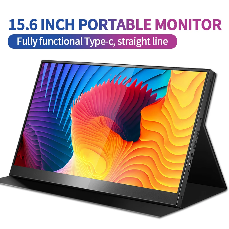 Портативный раздвижной ЖК-дисплей 15 6 дюймов 1080P HDR для Mac ПК смартфонов PS4 xBOX Switch