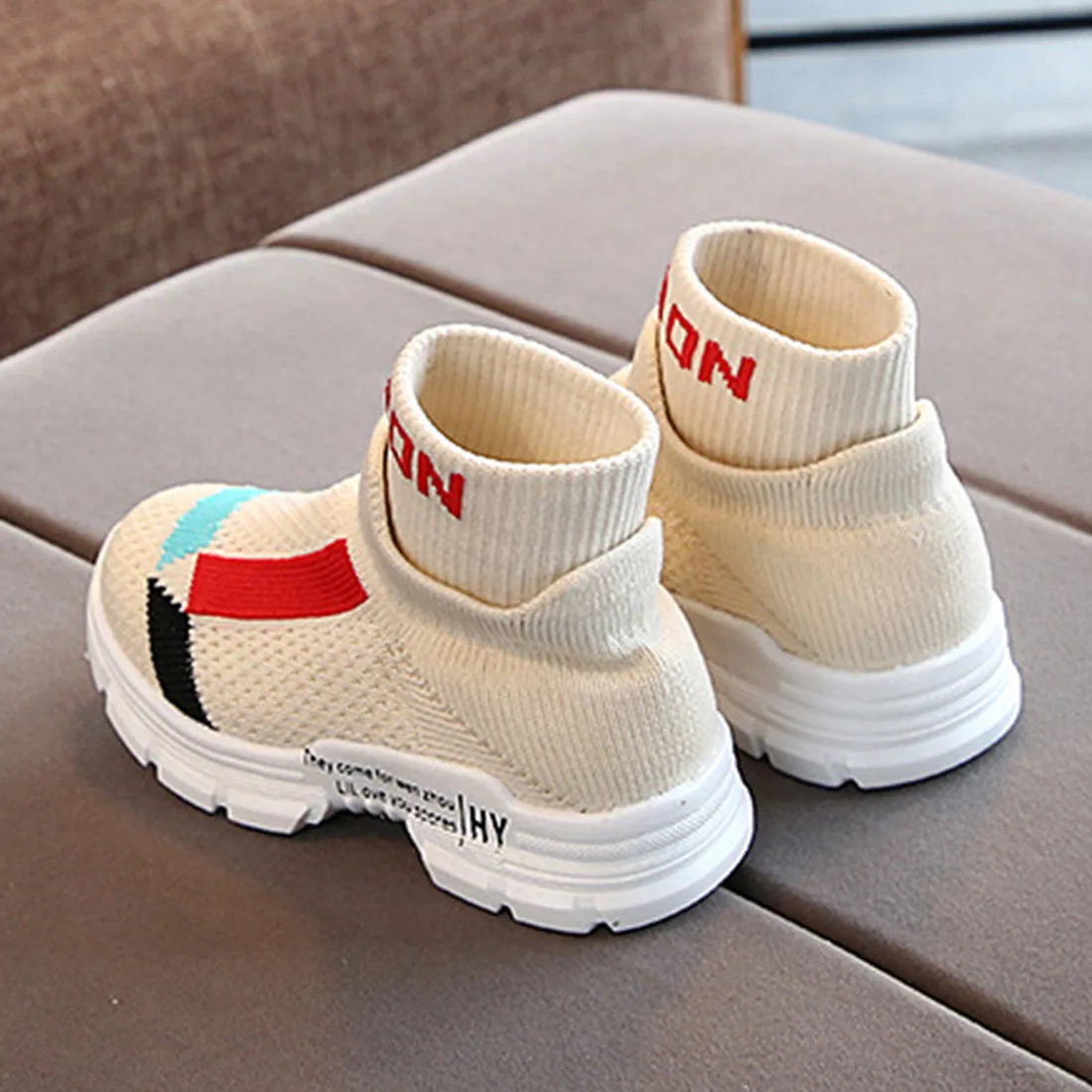 Daclay Kids Shoes Boys Girls Sneakers Casual Knitted Children's Shoes Breathable Winter Autumn Wear for Kids and Child