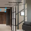 Woolley Wifi EU Touch Switch Black White Golden Smart Wall Light Switches Glass Panel 1/2/3 Gang Work with Alexa, Google Home 2