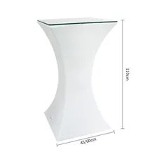 Перезаряжаемые светодиодный подсветкой журнальный столик водонепроницаемый светящийся Led Бар Настольная лампа с журнальный столик бар КТВ диско гостиничный сервис