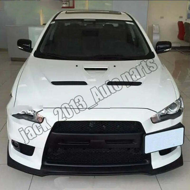 Для Mitsubishi Lancer& Sportback EVO передний бампер решетка радиатора черный 1 комплект модификация автомобиля автомобильные аксессуары