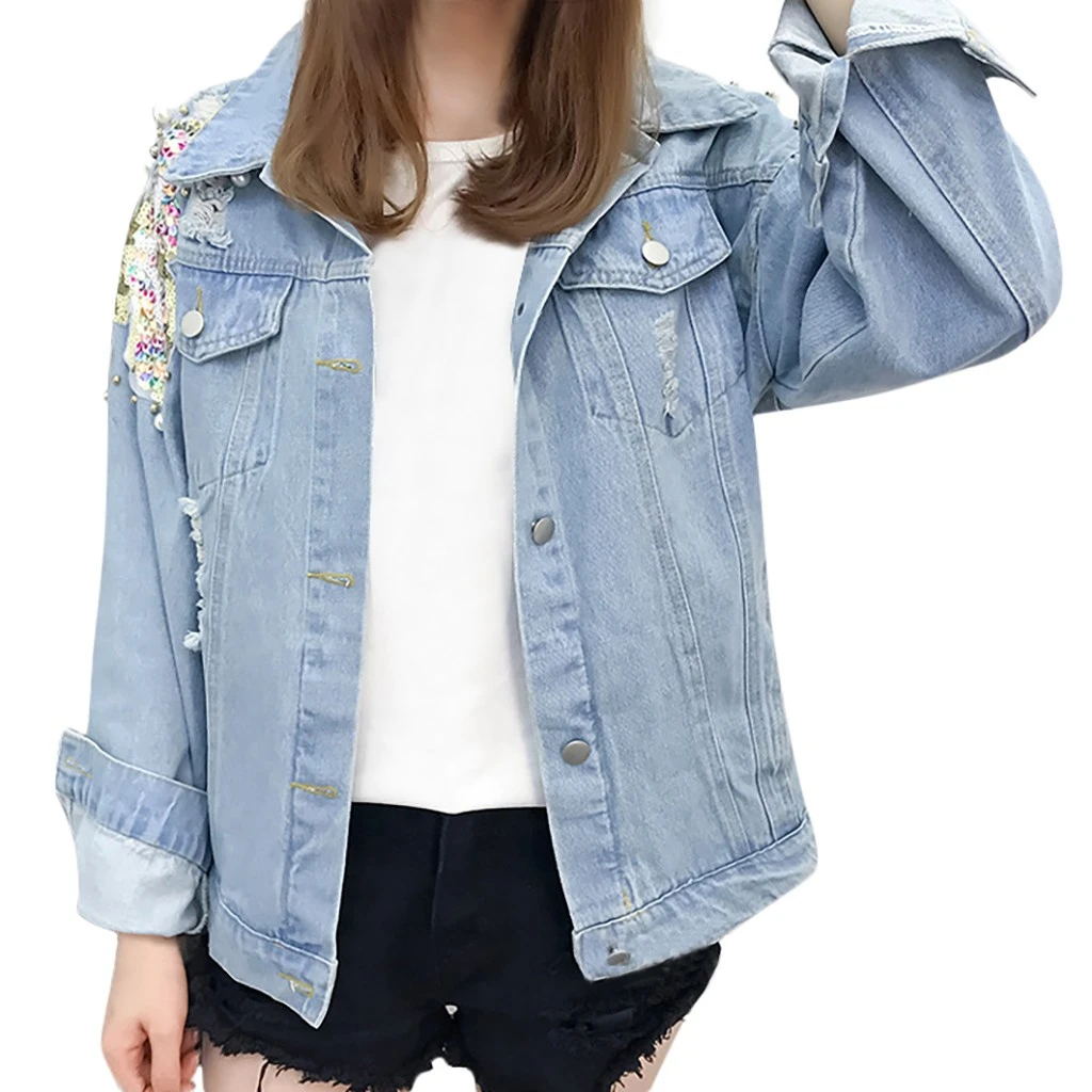 short denim jacket womens