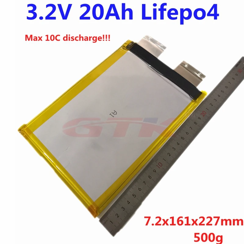 10C Высокая разрядка 3 2 V 20Ah Lifepo4 батарея 20ah литиевый ячейки для Автомобиля