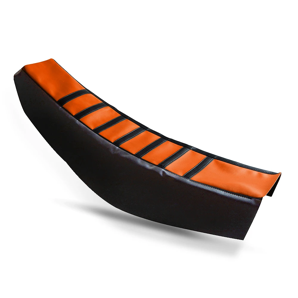 Orange Для Honda CB600F/CB650F Hornet 2007-2013 2008 2009 2010-2012 нескользящий мягкий чехол для сиденья мотоцикла, скутера Rib Skin Rubber Dirt Bike Enduro - Цвет: Orange