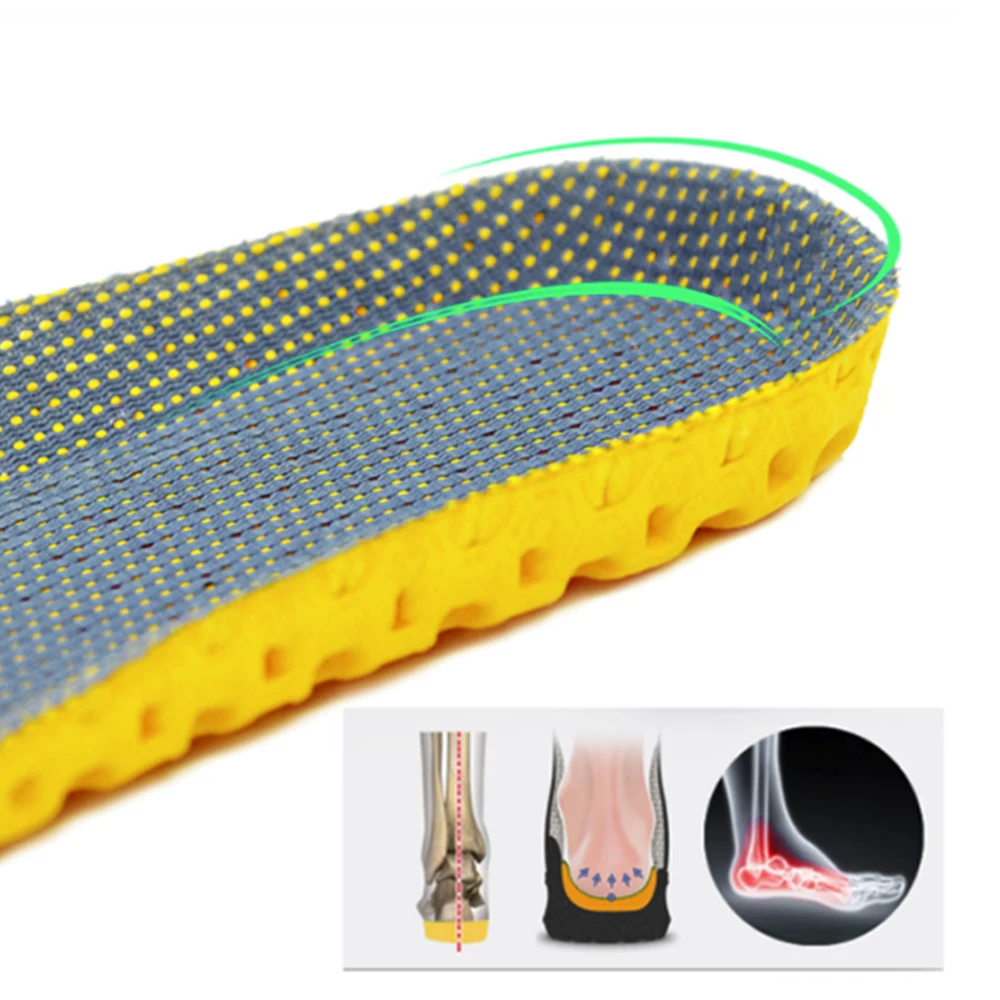 

Deodorant 35 Yards Casual Insole Insole EVA Comfortable Child Damping Sports Insole Beehive Healthy Arch Support Silica Gel