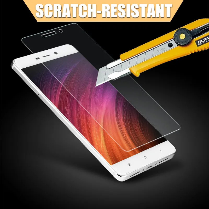 WFTE [Lot De 2 Verre Trempé Pour Xiaomi Redmi Note 14 5G/4G, 0,26mm Film De Protection D'écran Avec Haute Transparence à 99%, Anti-trace Protecteur Avec Dureté 9H Glass - Foto 4