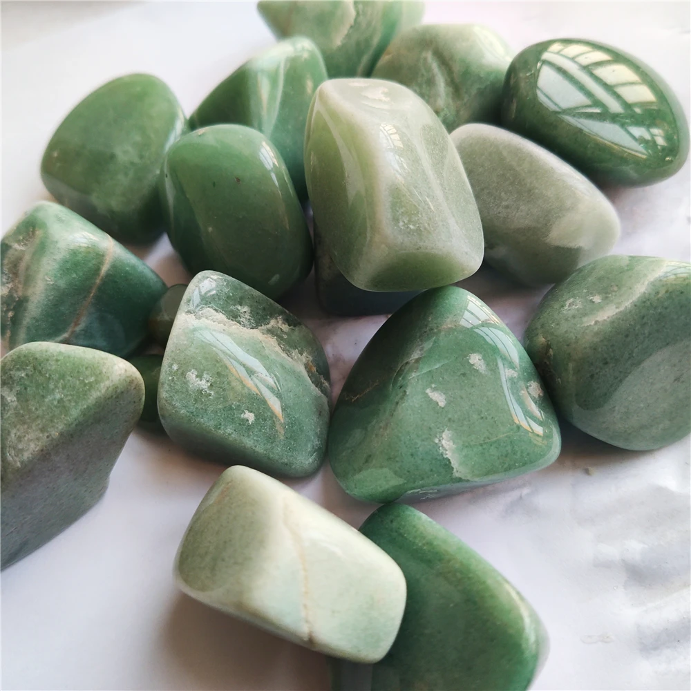 Natural Red Blue Green Aventurine Aquarium Decoration Healing Reiki