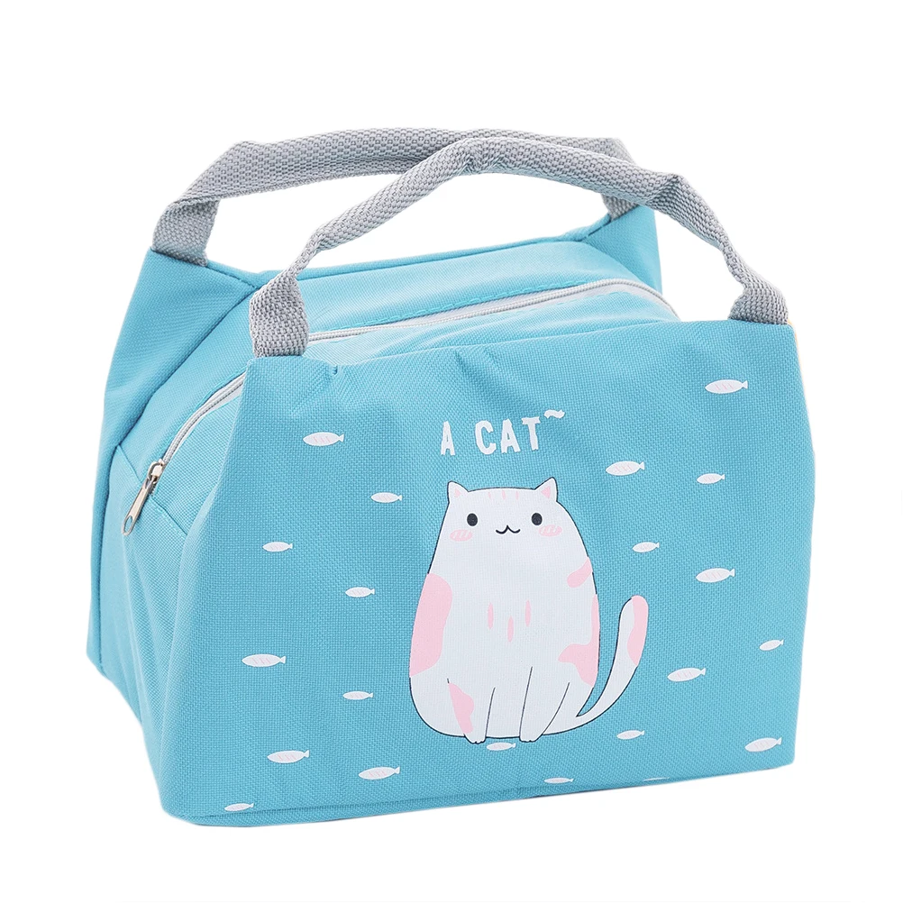 

Portable Waterproof Thermal Cooler Insulated Lunch Bag Carry Tote Picnic Storage Bag Lunch Bags Box Tote Printed Insulated bag
