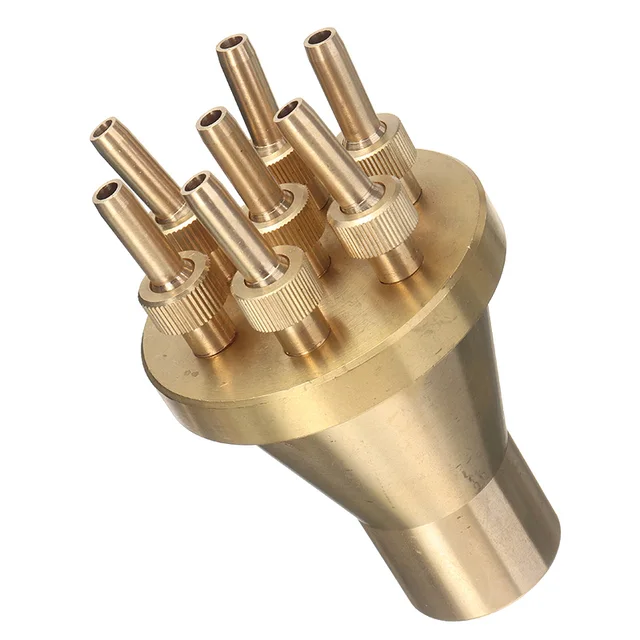 1In Dn25 Állítható Rézkút Fúvóka Spray -Sprinkler A Kerti Tóhoz Kiváló Minőségű Virág Szökőkút -Fej - Image 4