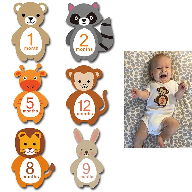 Best Buy Memorial-Sticker Photo-Props-Accessories Number-Milestone Photography Newborn-Baby 1005001350120410