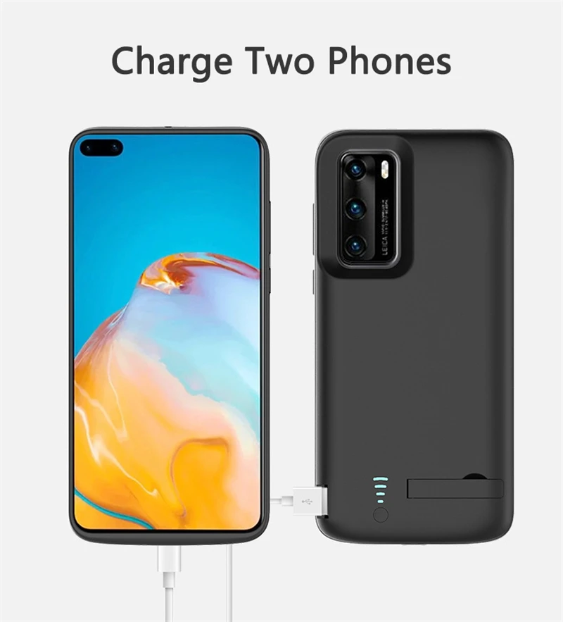 

Battery Charger Case for Huawei P30 P40 P60 pro Mate 30 40 50 60 Pro External Battery Phone Cover Charging Case Power Bank