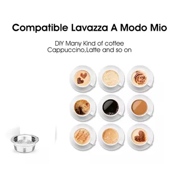 

For Lavazza A Modo Mio Jolie & ESPRIA Stainless Steel Reusable Coffee Capsule Pod Filters For Lavazza a Modo Mio Machine