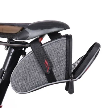 

Bicycle Bike Cycling Saddle Bag Pouch Back Tail Rear Seat Storage Pannier Racks