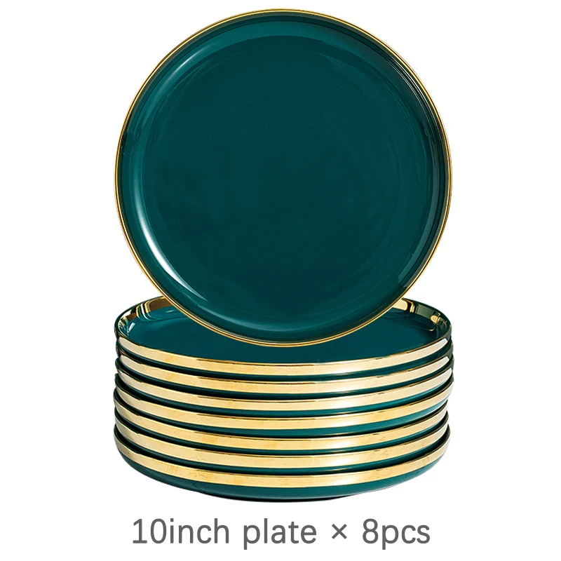 10inch plate 8pcs
