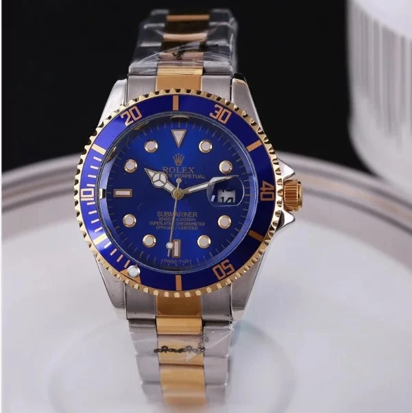 

2020 hot Selling Rolex- Submariner- Deluxe Steel Band Men's Watch Fashion Casual Ladies Quartz Watch Gifts AAA124