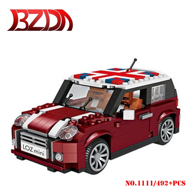 BZDA мини-автомобиль серии Technic город автомобиль игрушка модель строительные блоки