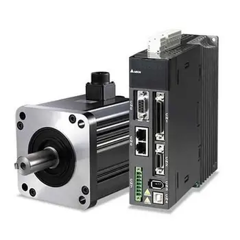 

Delta AC CANopen Servo Motor Driver kits 220V 400W 3000RPM 1.27Nm ECMA-C10604RS+ASD-A2-0421-M with 3M power + encoder cable