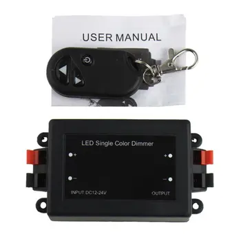 

Superior 2016 DC12-24V Wireless Remote LED Light Single Color Dimmer Controller Stylish Worldwide Store
