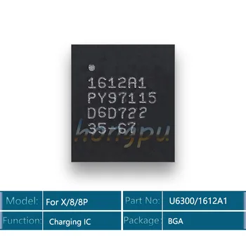 

10pcs/lot 100% NEW U6300/1612A1 U2 USB IC For iPhone X/8/8plus /8 plus charger charging ic chip 56pins CBTL1612A1