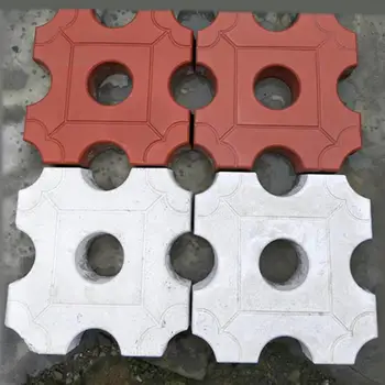 

Hot Sale Paving Molds Delicate Texture DIY Path Lawn Paving Cement Brick Mold Garden Stone Road Concrete Pavement Tool
