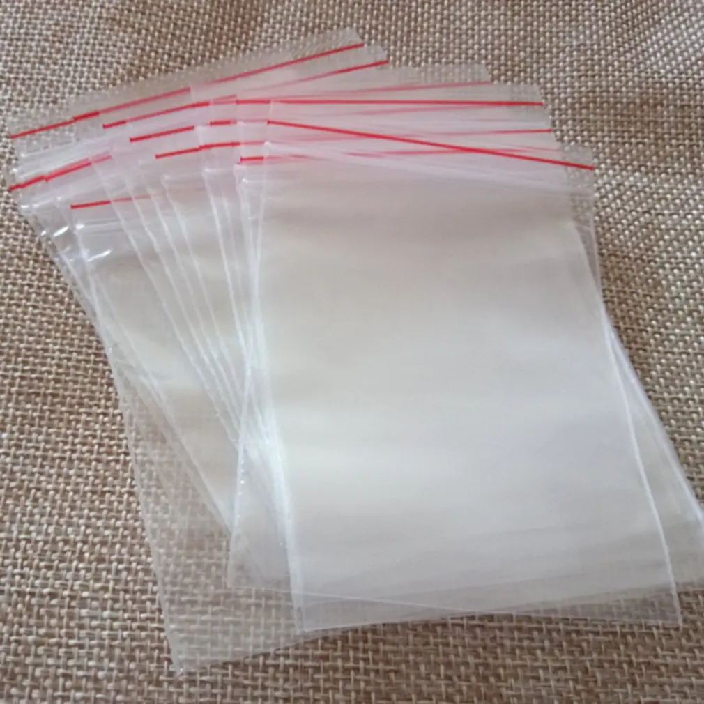 PE прозрачный пакет на молнии прямоугольная жаждущая глубокая окклюзивая Пряжка