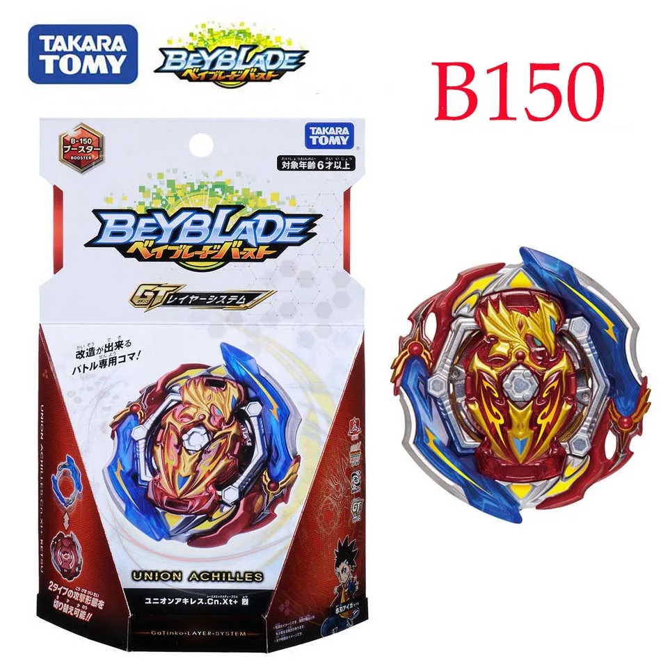 Genuine Takara Tomy Beyblade burst B-150 B-163 B-167 B-153 B-164 Union Achilles Cn.Xt+ Retsu Metal Fusion arena Battle Gyro Toys 9