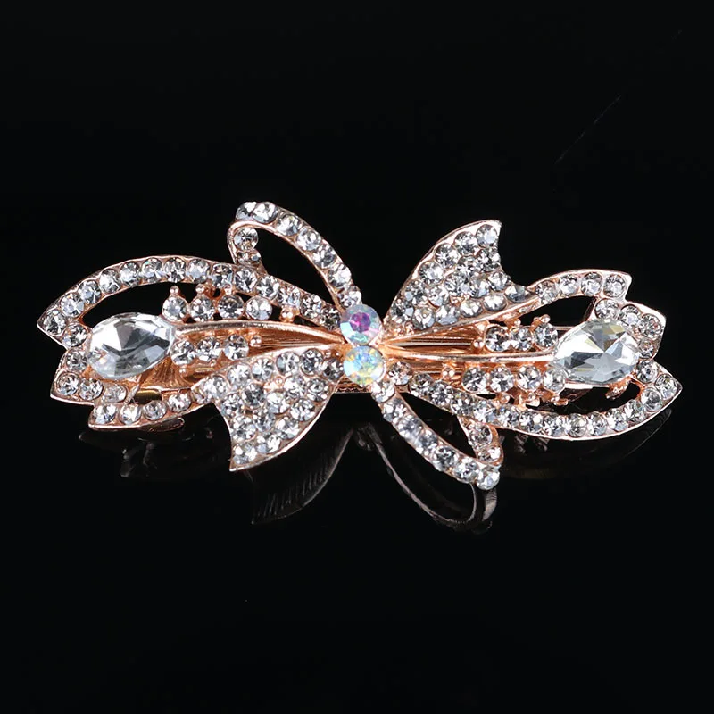 Style10 Hosun YMFJ-0164, модные блестящие стразы в форме цветка, заколка для волос, женские Стразы, заколка для волос, аксессуары для волос - Цвет: Style10