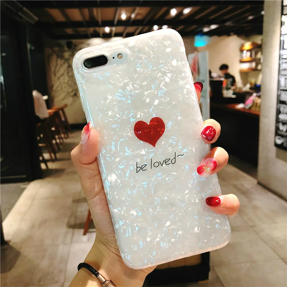 LCHULLE стильные новые Dream Shell Чехлы для Apple IPhone X XS 6 6S 7 8 Plus ультра тонкий мягкий ТПУ