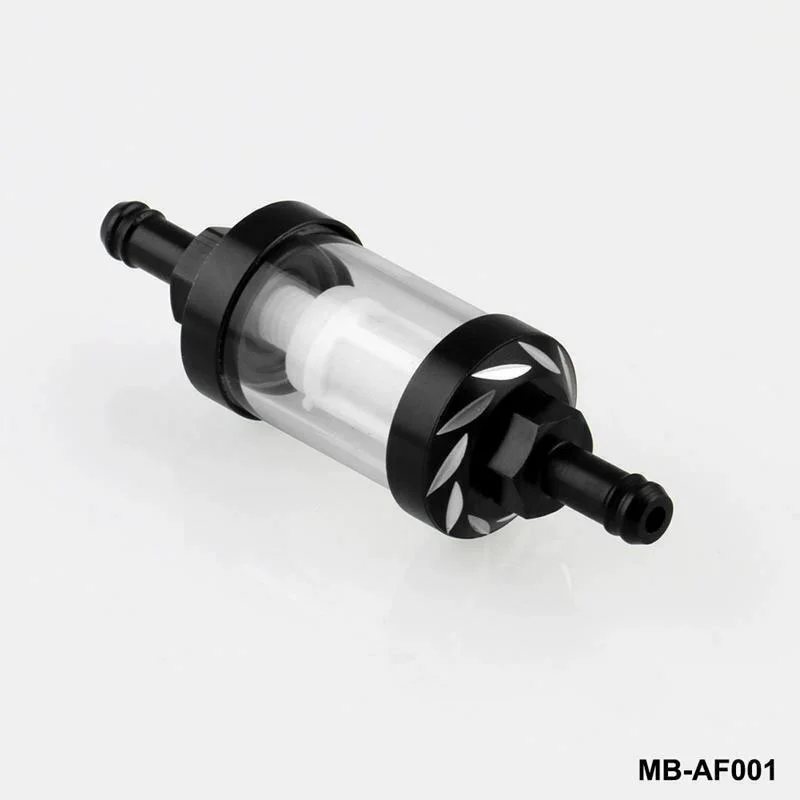 Универсальный 8 мм CNC газовые топливные масляные фильтры масляный фильтр аксессуары для мотоциклов для ATV Dirt Pit Bike автомобильные мотокроссы
