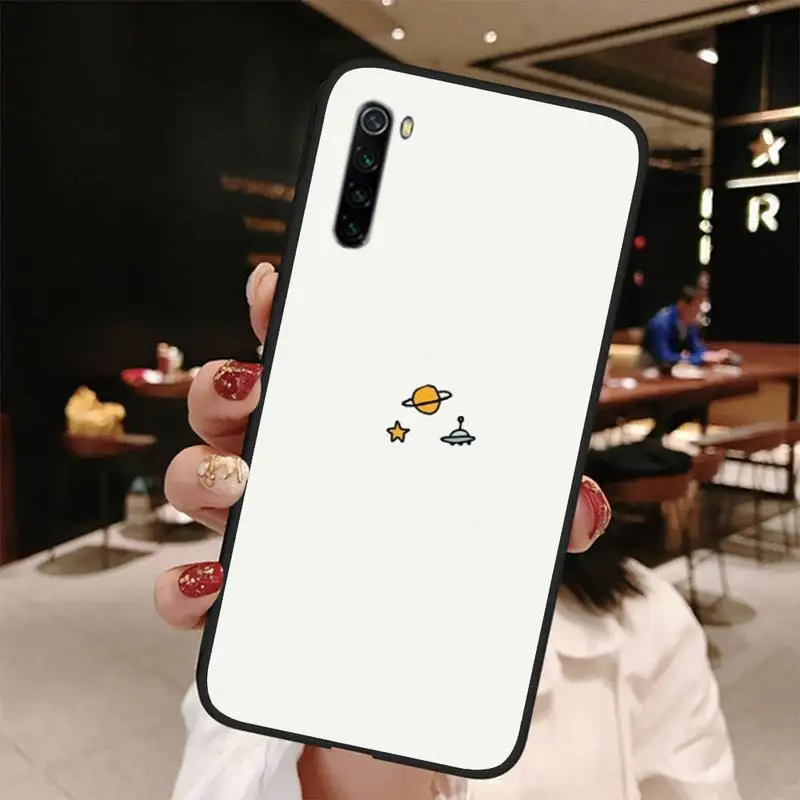 FFboost желтый чехол с мультипликационным принтом coque fundas etui для xiaomi note max mi 3 7 8 9se Redmi 7a