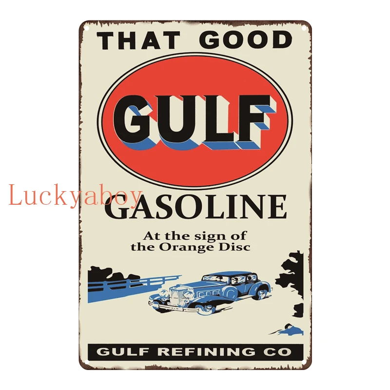 Plaque Decorative Metal Garage