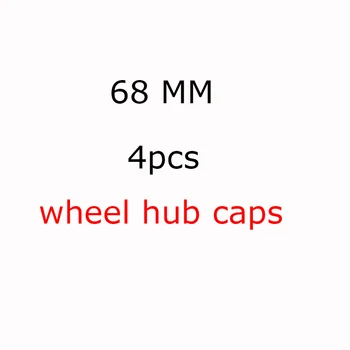 

68MM 2.6in Wheel Hub Center Cap Covers Car Hubcap for BMW E90 F10 F30 E60 E92 X1 X3 X4 X5 E61 E93 E63 F01 GT xDrive 528i 328i