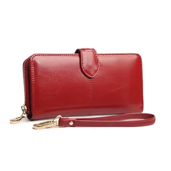 

2020 Women Long Clutch Wallets Female Fashion PU Leather Coin Bag Phone Purses Famous Designer Lady Cards Holder Wallet