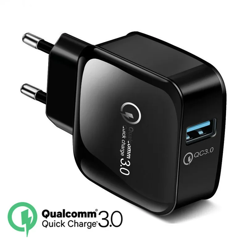 

QC3.0 Quick Charge 3.0 Fast Charger USB Charger for Huawei Xiaomi Redmi iPhone Samsung Tablet Fast charging Quick Charger