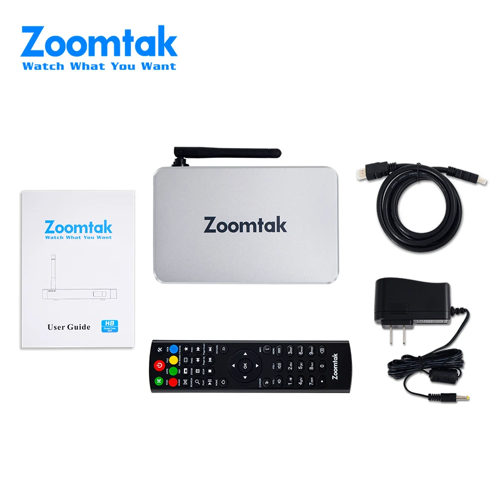 Zoomtak H8 Amlgoic S905x 2,4G wifi 2gb 16gb Tv Box 4k
