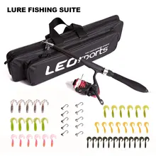 

Children's Fishing Gear Set Telescopic Fishing Rod and Spool Combination Kit