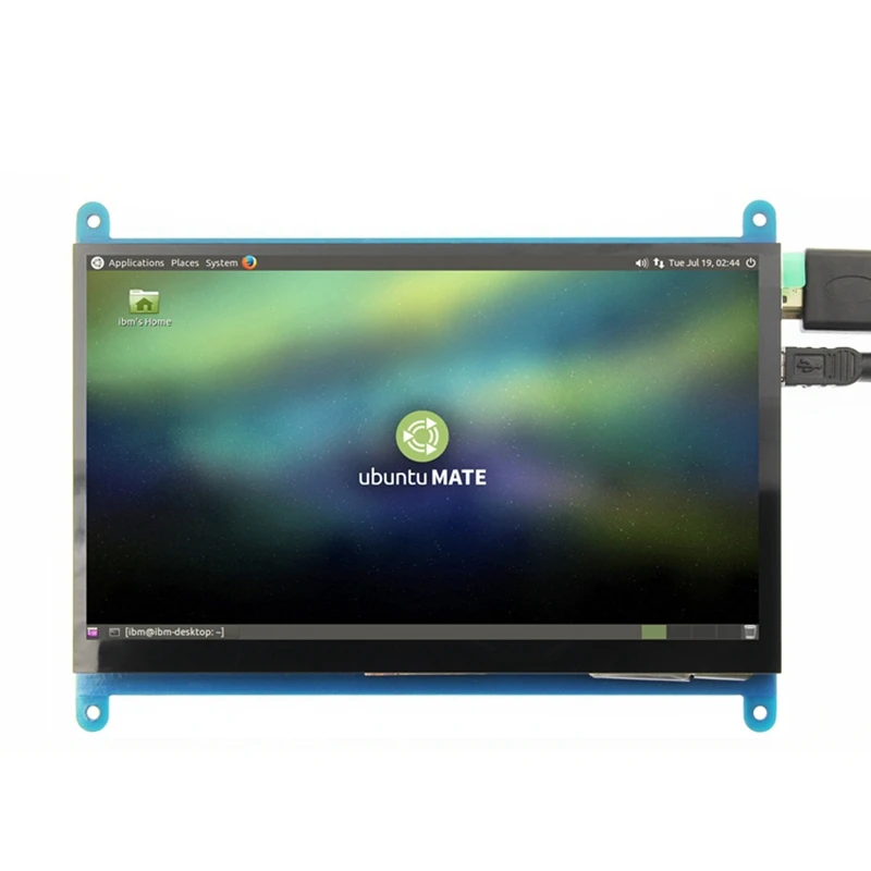 AAAE топ-7 дюймов ЖК HDMI пресс-экран дисплей TFT ЖК-панель модуль 1024x600 для Banana Pi Raspberry Pi 4B Raspberry Pi 3 Модель
