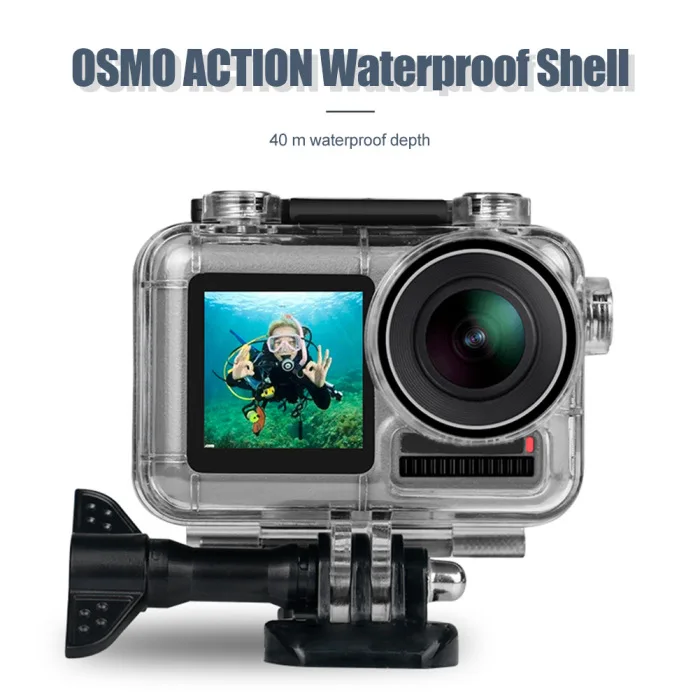 Дайвинг Водонепроницаемый Корпус чехол защитные аксессуары для DJI Osmo Action camera JHP-Best