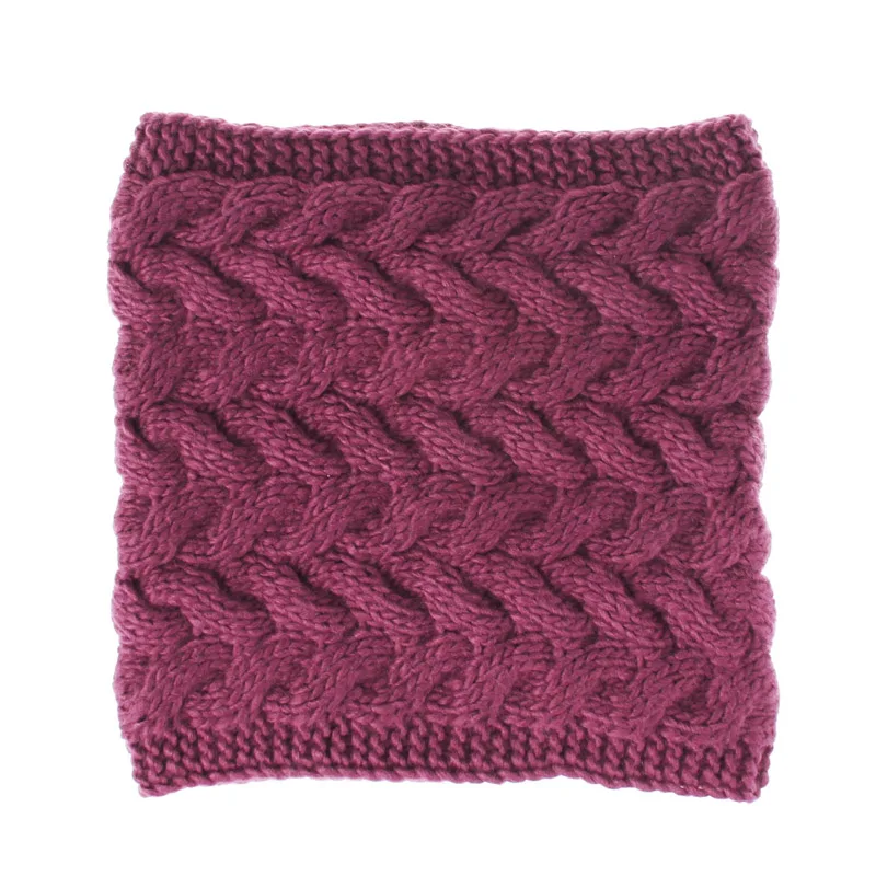 red scarf Модная вязаная шапка, зимние шапки для женщин, czapka zimowa gorros mujer invierno bonnet, теплая шапка для девочек, muts czapka zimowa - Цвет: red scarf
