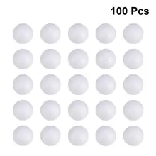 50 100pcs dekoracje ślubne modelowanie Craft kulki z pianki polistyrenowej w jednolitym kolorze okrągłe kule DIY rzeczy (stałe 6 5 4 3 2cm) tanie tanio CN (pochodzenie) Foam Balls Tak ( 50 sztuk) 100 sztuk